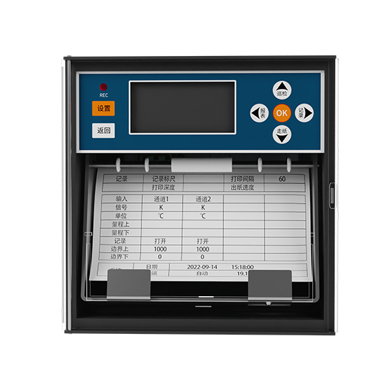 博天堂网址R1200 1-12路 液晶智能 打印有纸记录仪 电流/电压/温度/压力