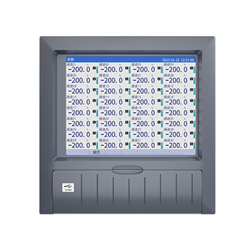 博天堂网址MIK-R8000D 1-40路 10.4英寸 彩屏 无纸记录仪 USB